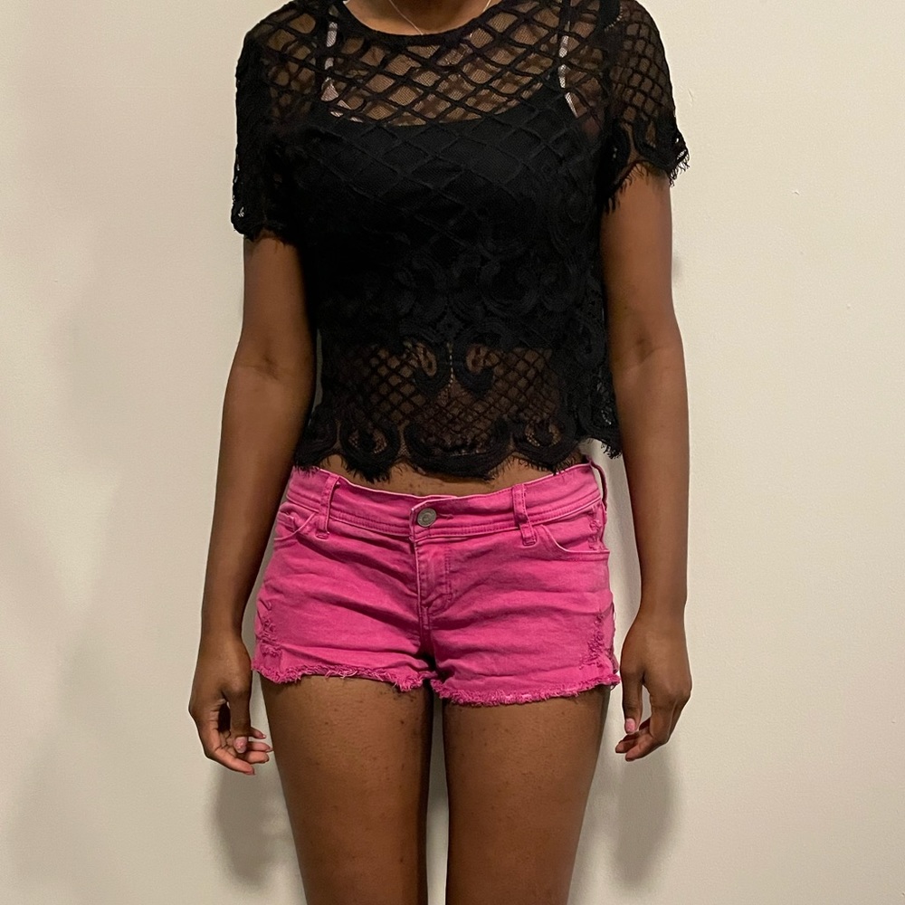 Pink Hollister Shorts